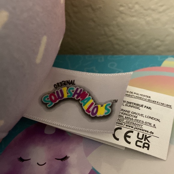 Bowie Squishmallows The Tie Dye Hedgehog 5” - Picture 3 of 4